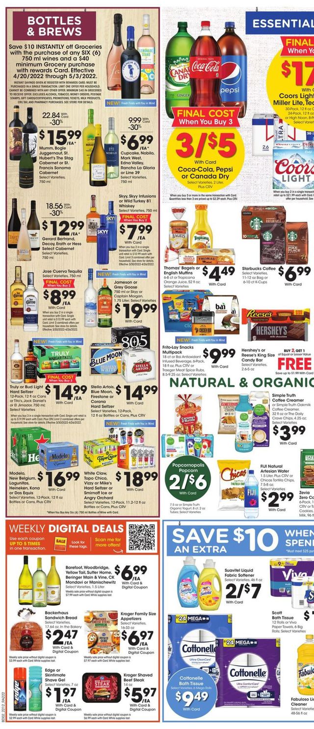 Ralphs Ad from 04/20/2022