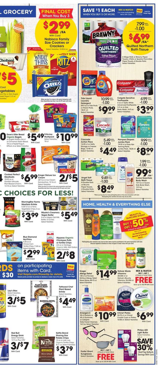 Ralphs Ad from 05/18/2022