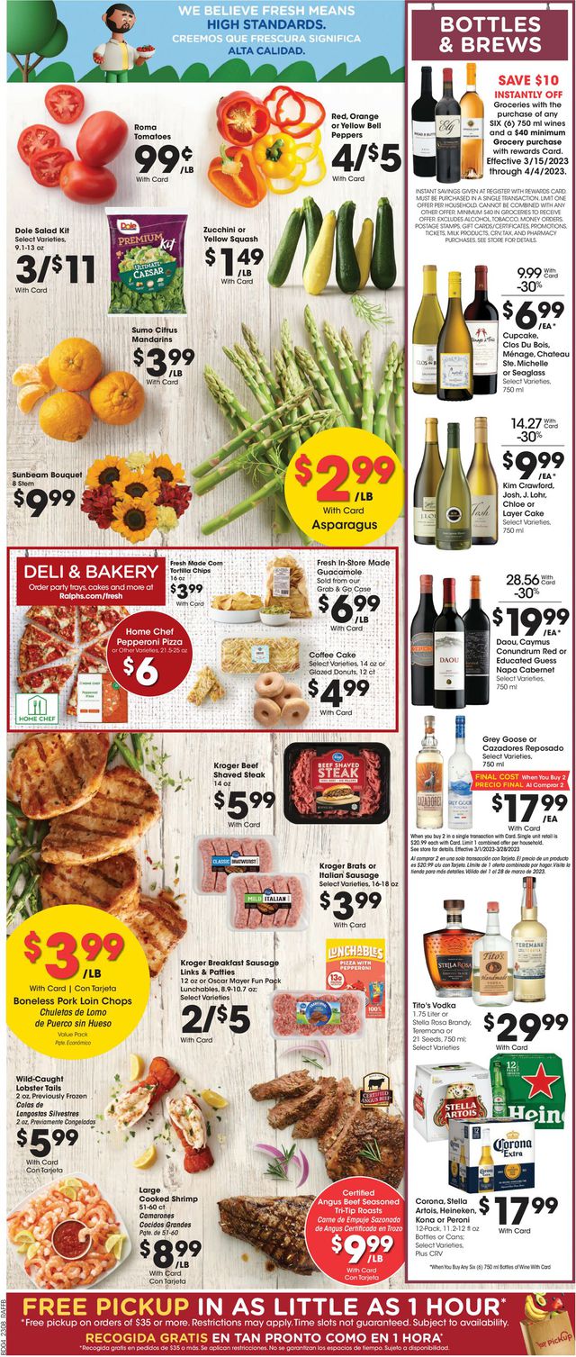 Ralphs Ad from 03/22/2023