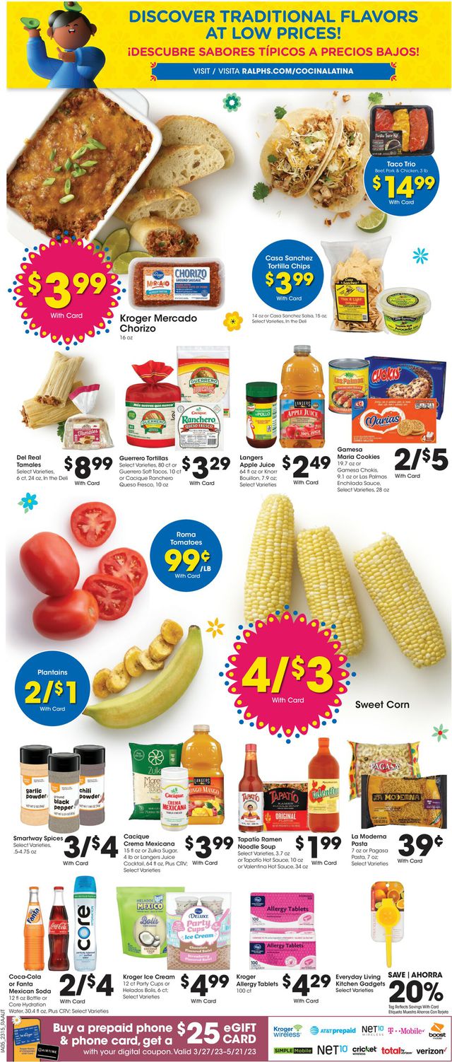 Ralphs Ad from 05/10/2023