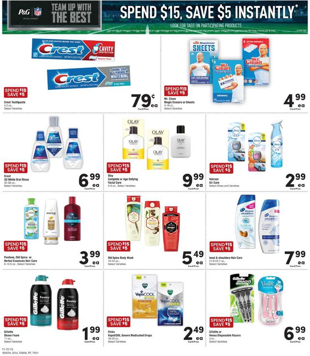 Randalls Ad from 09/30/2020