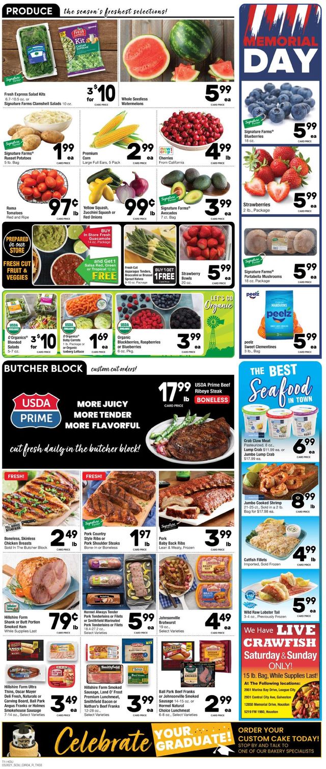 Randalls Ad from 05/26/2021