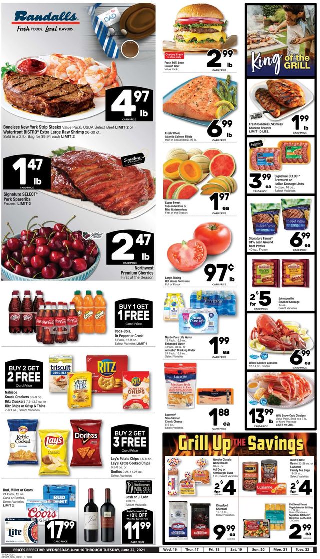 Randalls Ad from 06/16/2021