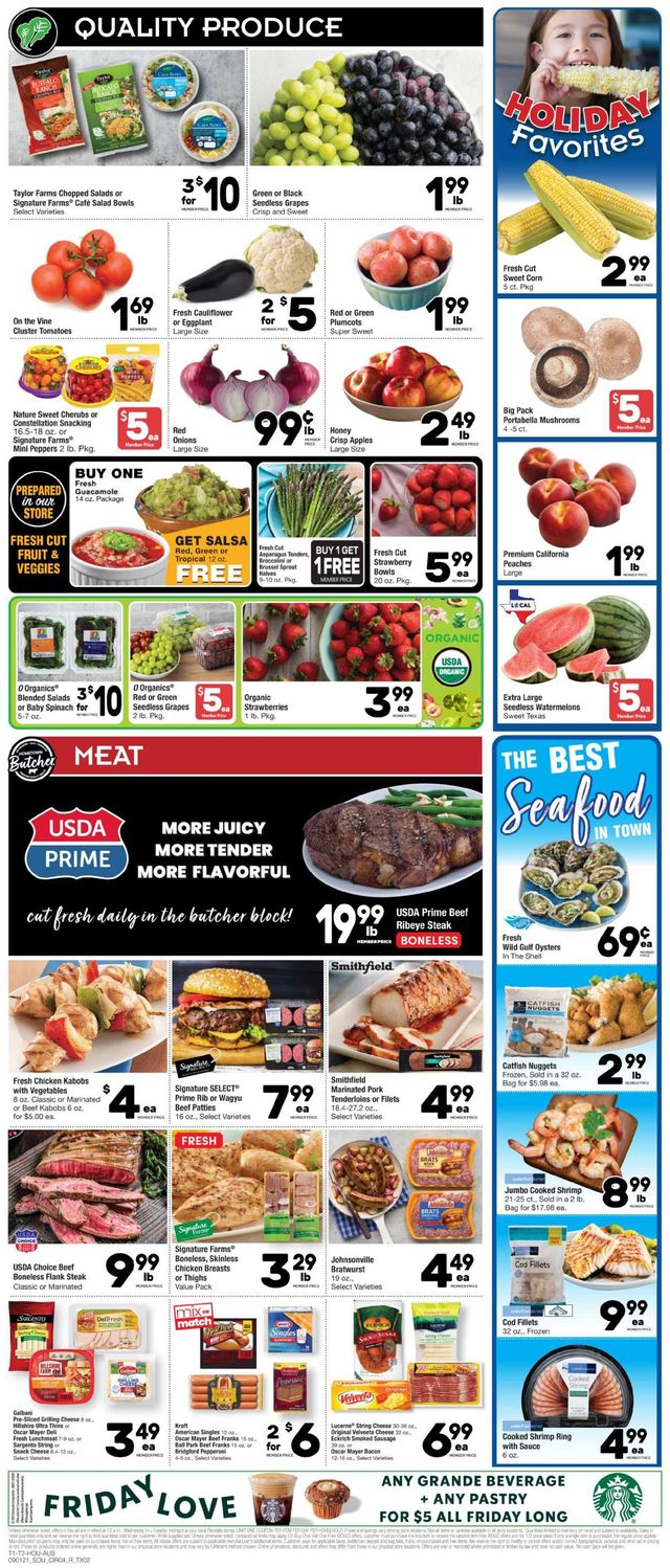 Randalls Ad from 09/01/2021