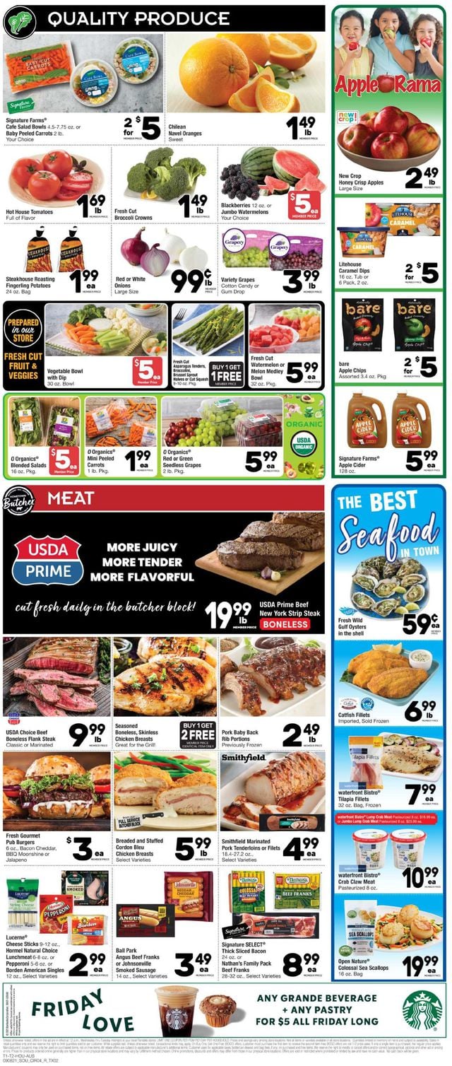 Randalls Ad from 09/08/2021