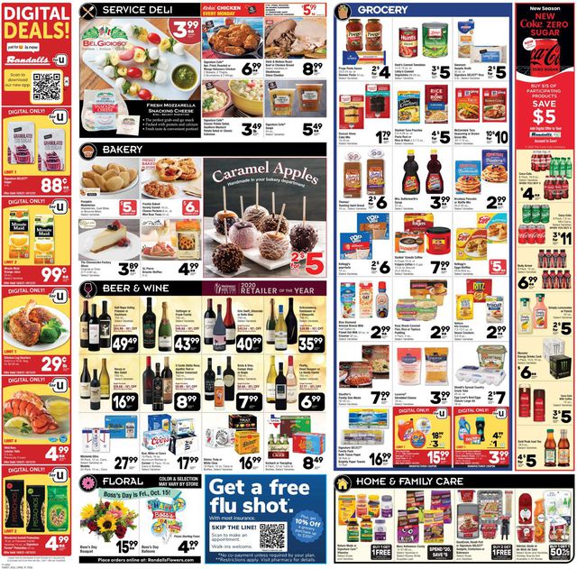 Randalls Ad from 10/06/2021