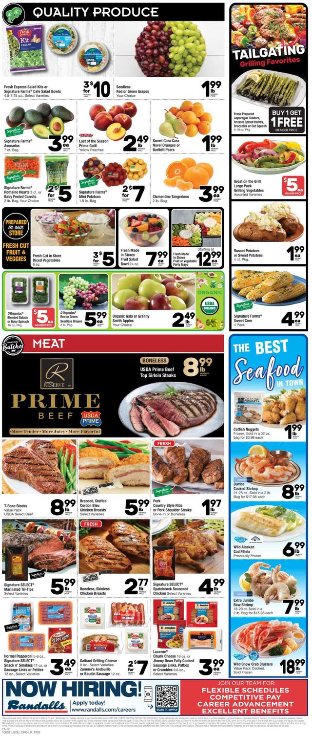 Randalls Ad from 10/06/2021