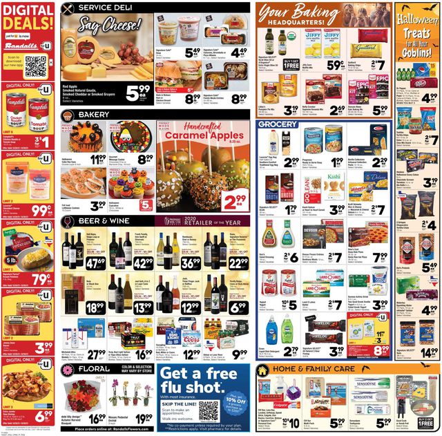 Randalls Ad from 10/20/2021