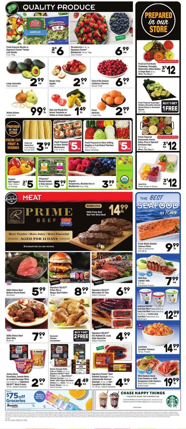 Randalls Ad from 05/18/2022