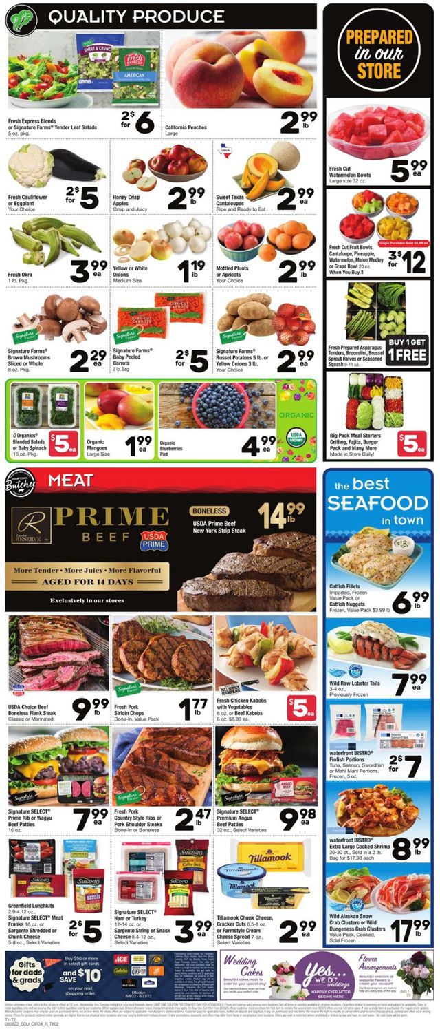 Randalls Ad from 06/06/2022