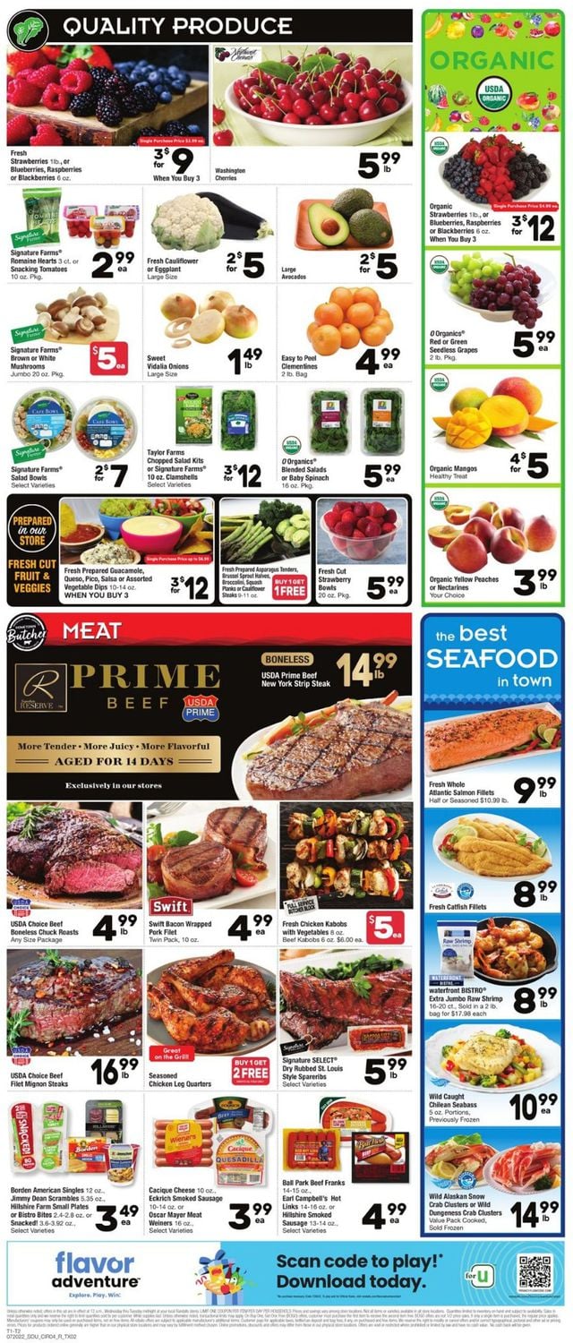 Randalls Ad from 07/20/2022