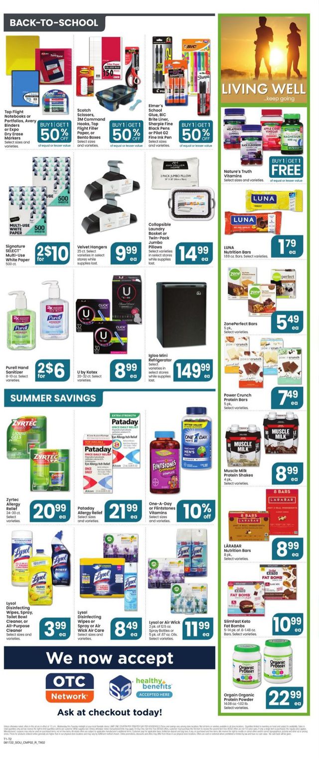 Randalls Ad from 08/24/2022