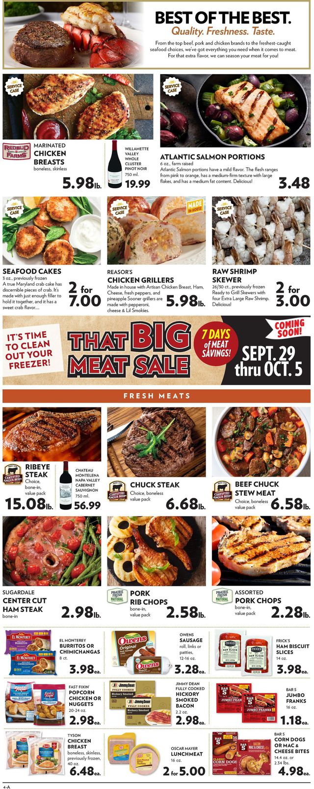 Reasor's Ad from 09/15/2021