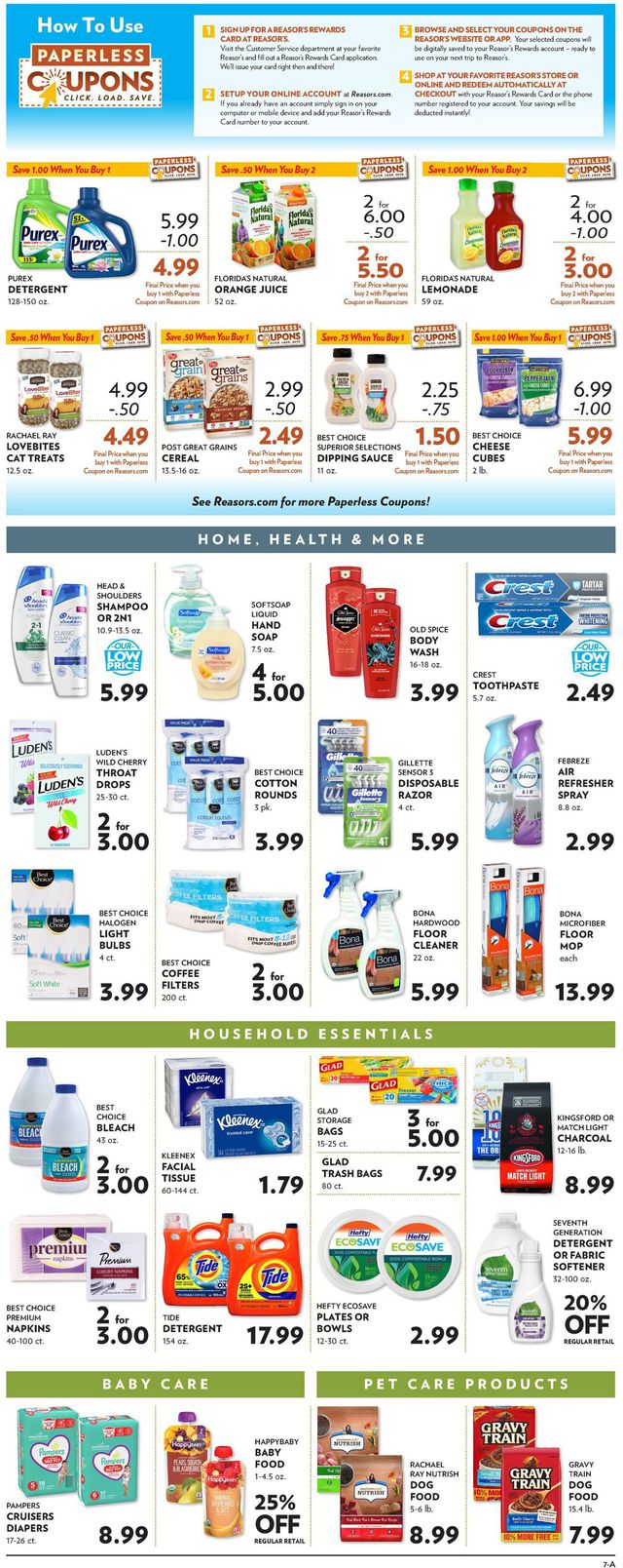 Reasor's Ad from 10/13/2021