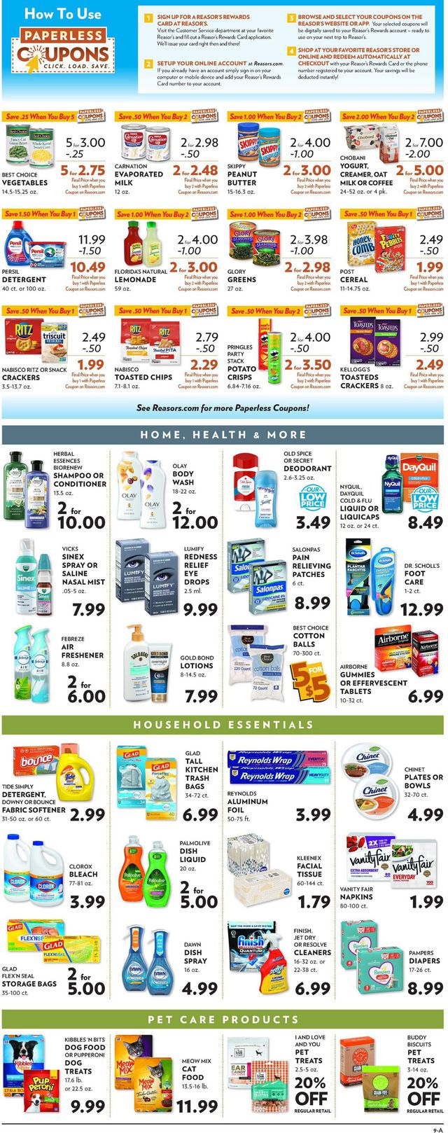 Reasor's Ad from 12/15/2021