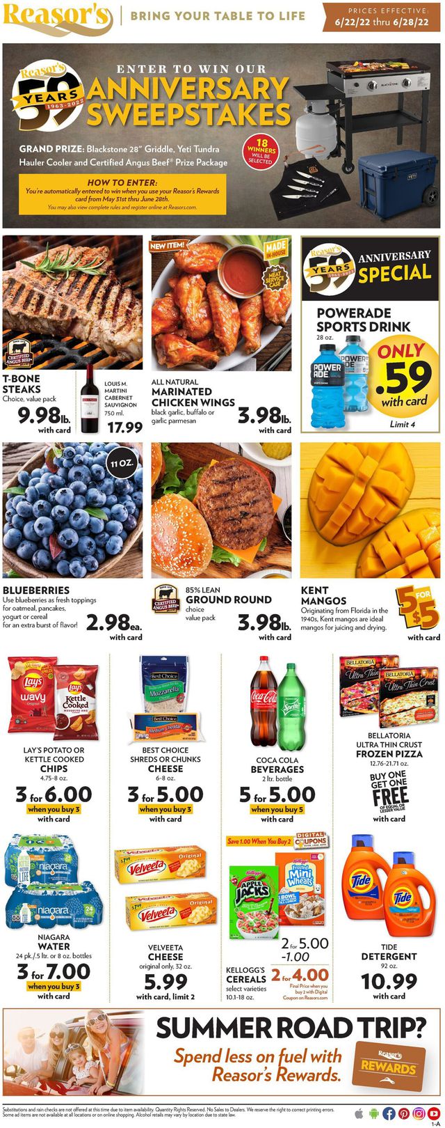 Reasor's Ad from 06/22/2022