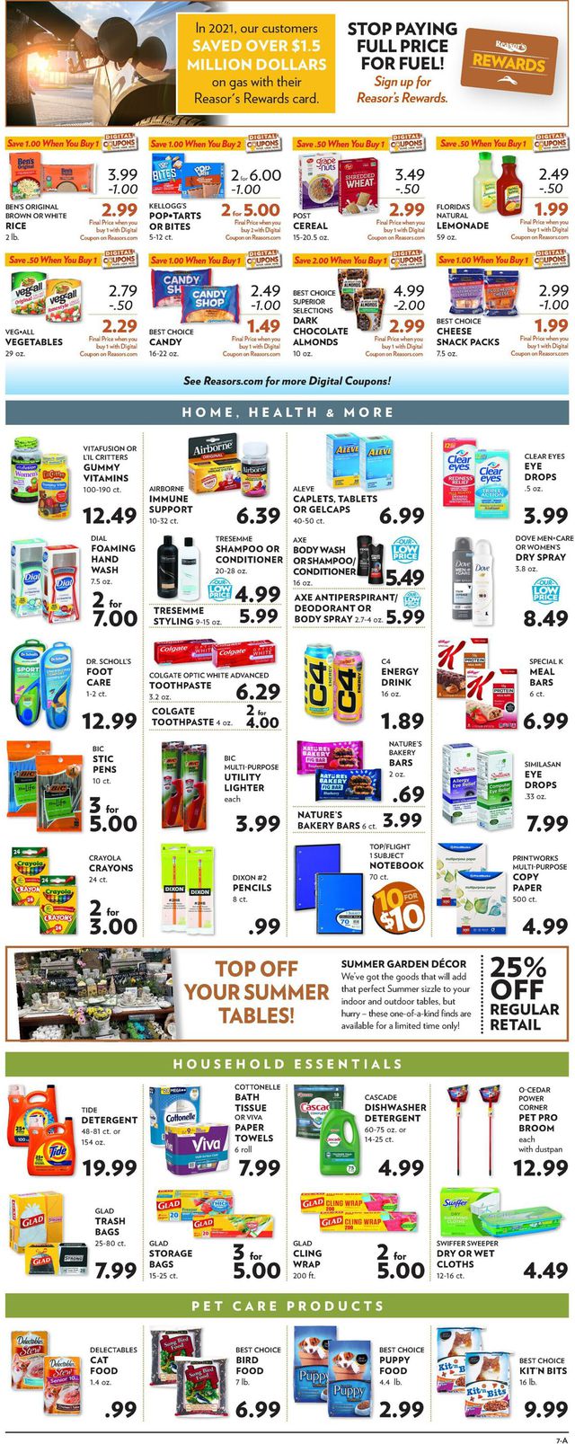 Reasor's Ad from 08/17/2022