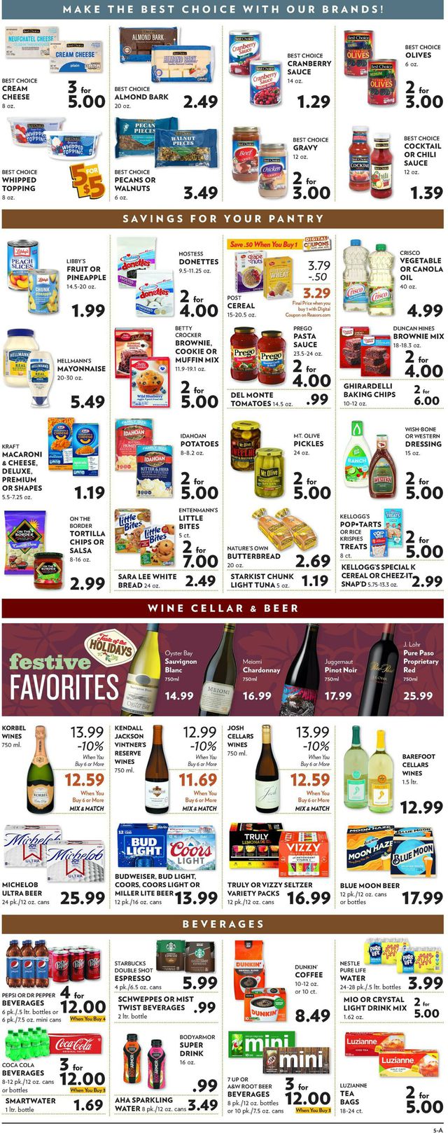 Reasor's Ad from 11/09/2022