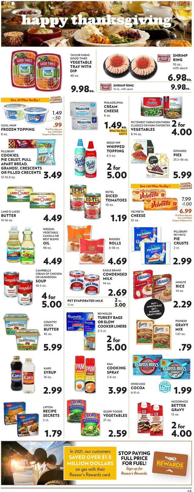 Reasor's Ad from 11/16/2022