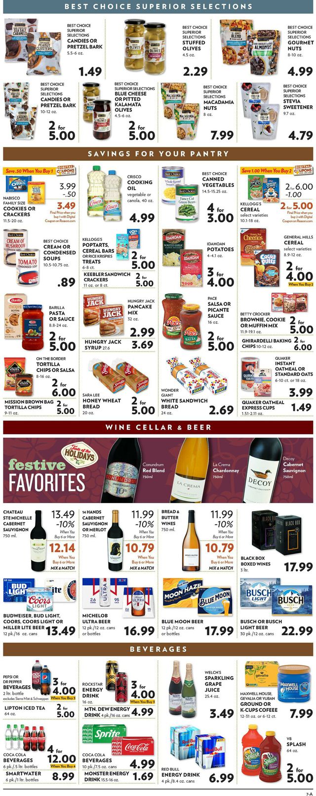 Reasor's Ad from 12/07/2022