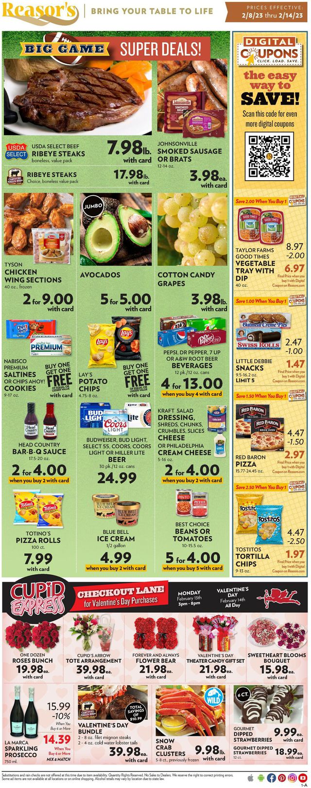 Reasor's Ad from 02/08/2023