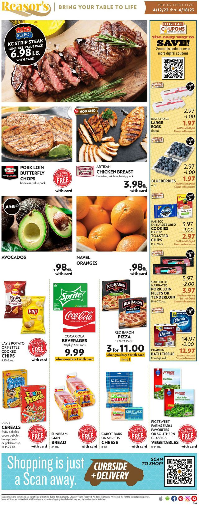 Reasor's Ad from 04/12/2023