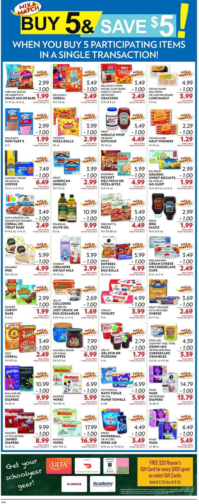 Reasor's Ad from 08/02/2023