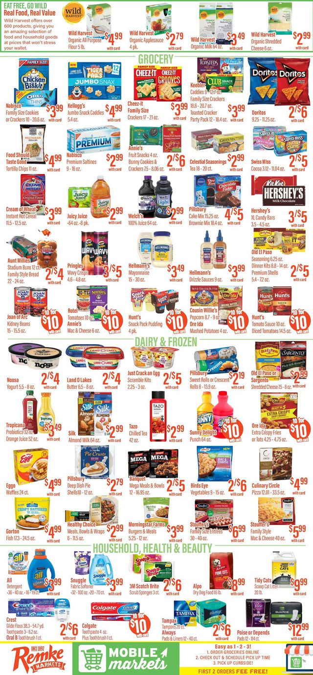 Remke Markets Ad from 10/08/2020
