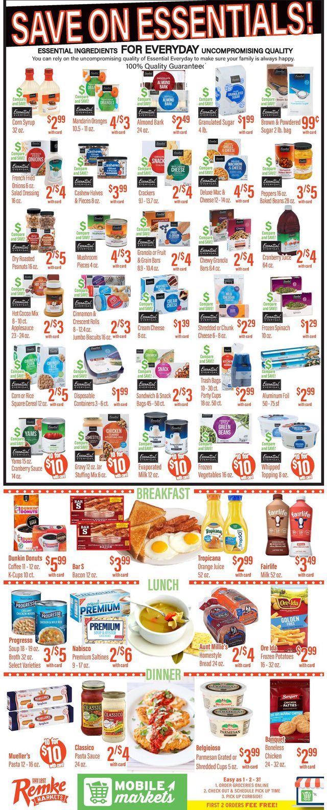 Remke Markets Ad from 12/10/2020