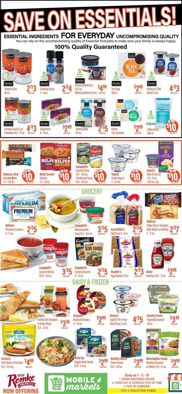 Remke Markets Ad from 01/14/2021