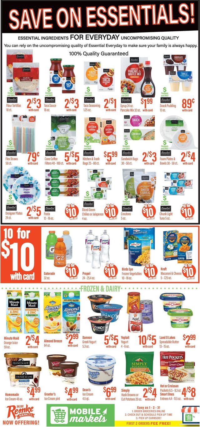 Remke Markets Ad from 06/10/2021
