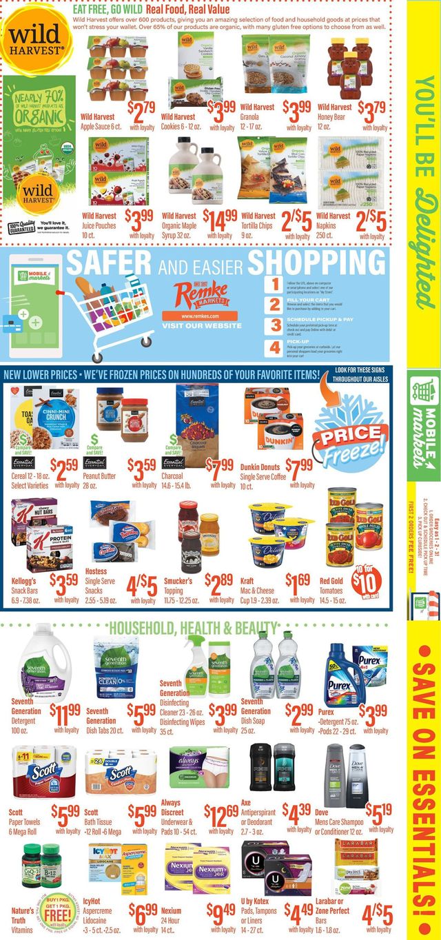 Remke Markets Ad from 08/26/2021