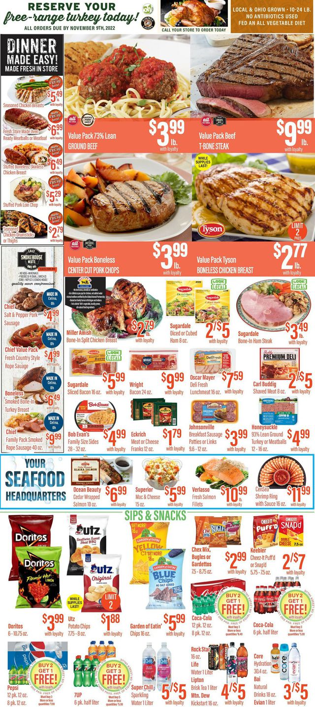 Remke Markets Ad from 11/03/2022
