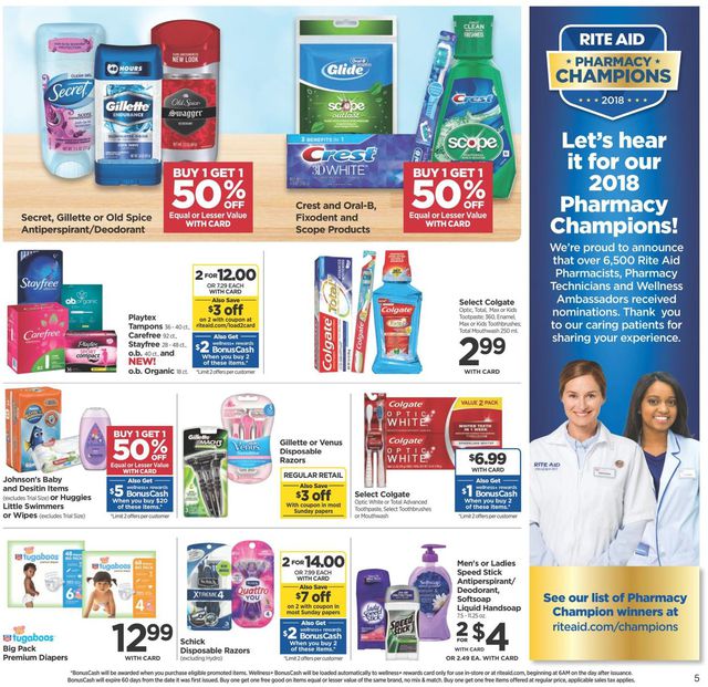 Rite Aid Ad from 04/28/2019