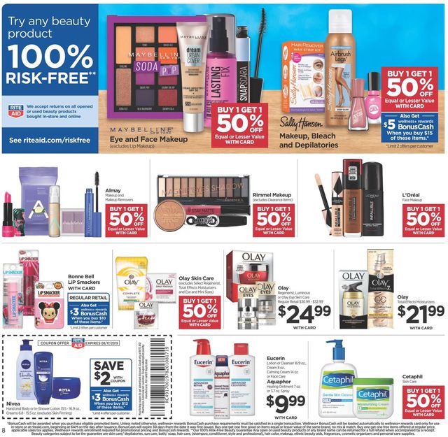 Rite Aid Ad from 08/11/2019