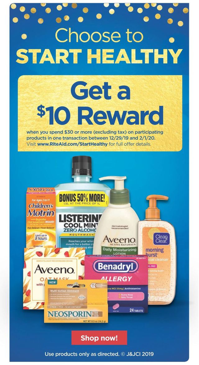 Rite Aid Ad from 01/12/2020