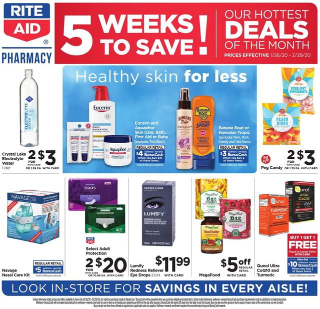 Rite Aid Ad from 01/26/2020
