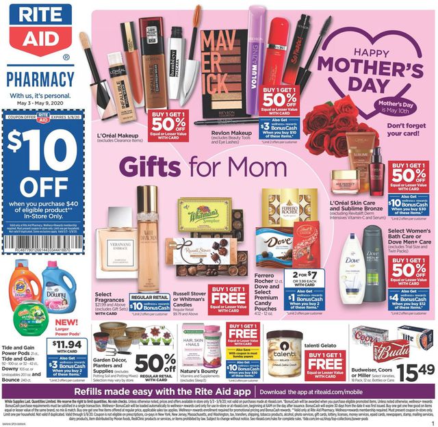 Rite Aid Ad from 05/03/2020