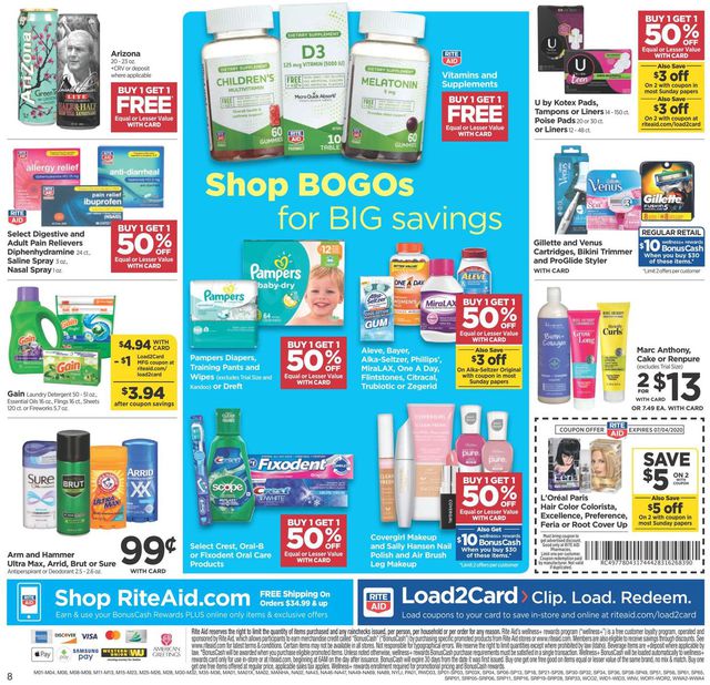 Rite Aid Ad from 06/28/2020