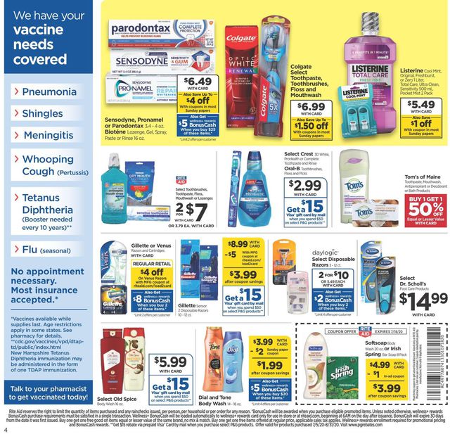 Rite Aid Ad from 07/12/2020