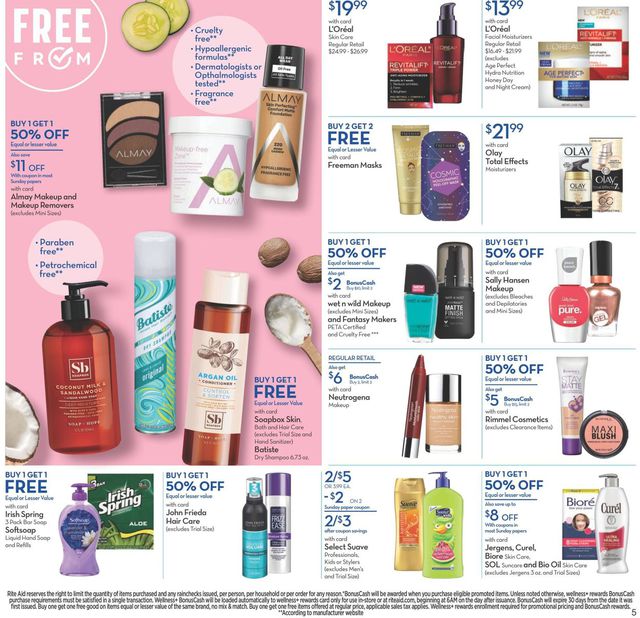 Rite Aid Ad from 10/04/2020