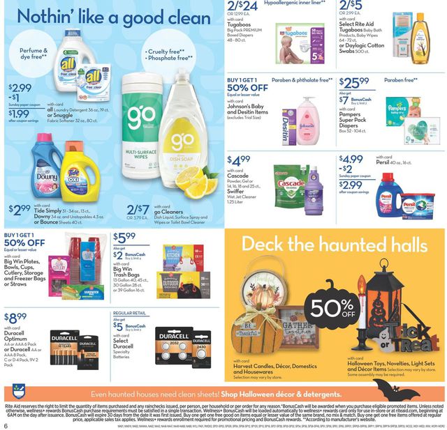 Rite Aid Ad from 10/18/2020