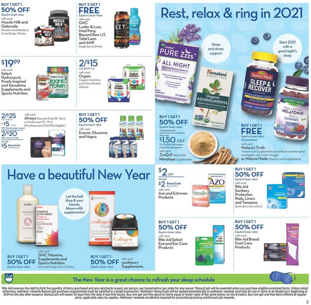 Rite Aid Ad from 12/27/2020