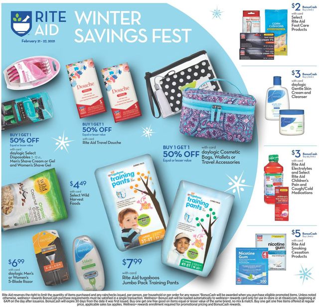 Rite Aid Ad from 02/21/2021