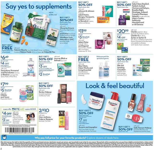 Rite Aid Ad from 03/07/2021