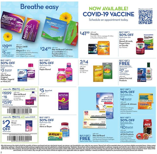 Rite Aid Ad from 05/16/2021