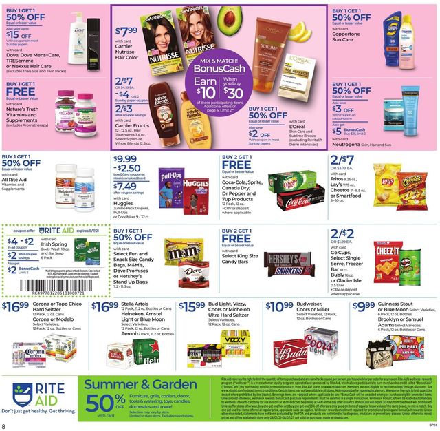 Rite Aid Ad from 08/01/2021