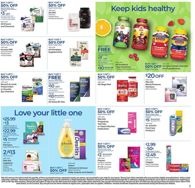 Rite Aid Ad from 08/01/2021