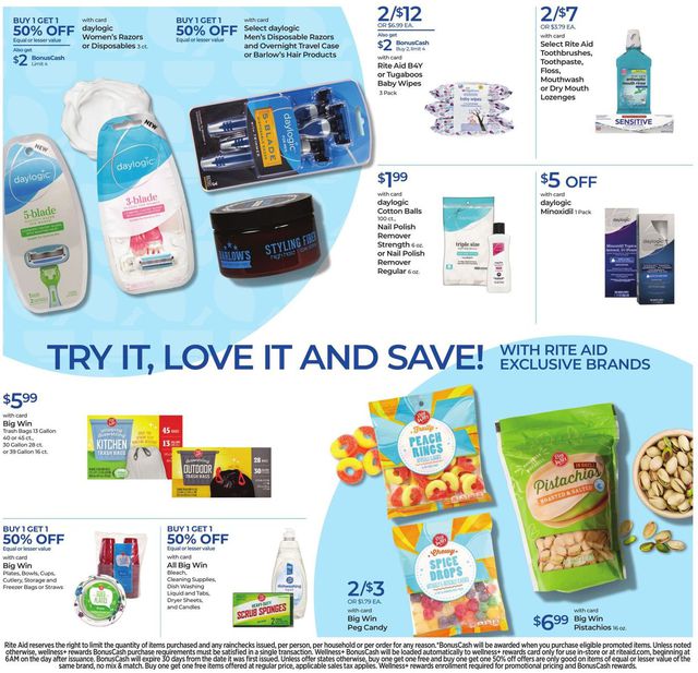 Rite Aid Ad from 09/19/2021