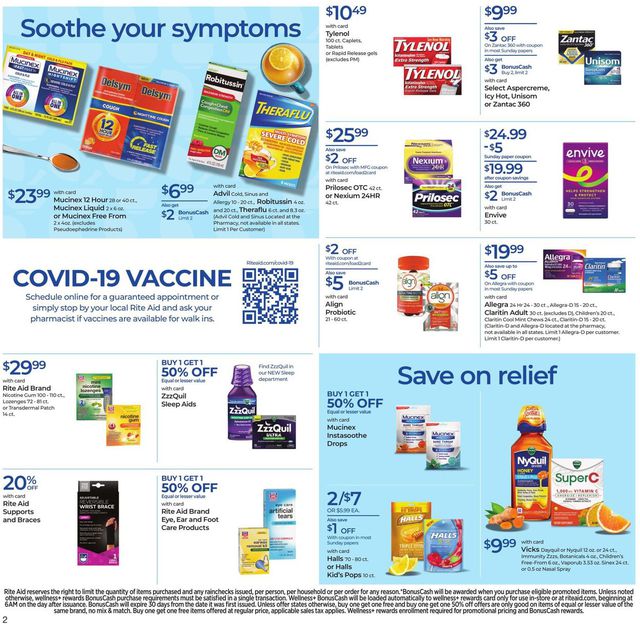 Rite Aid Ad from 10/10/2021